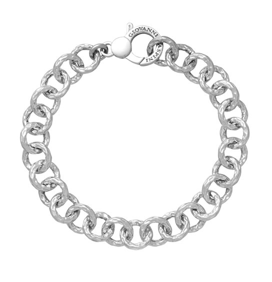 Bracciale Giovanni Raspini Maglia Martellata in Argento 11606L - 11606L